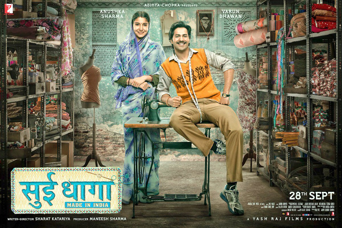Sui Dhaaga Made In India Mid Movie Review: Varun Dhawan and Anushka Sharma’s performance is the highlight